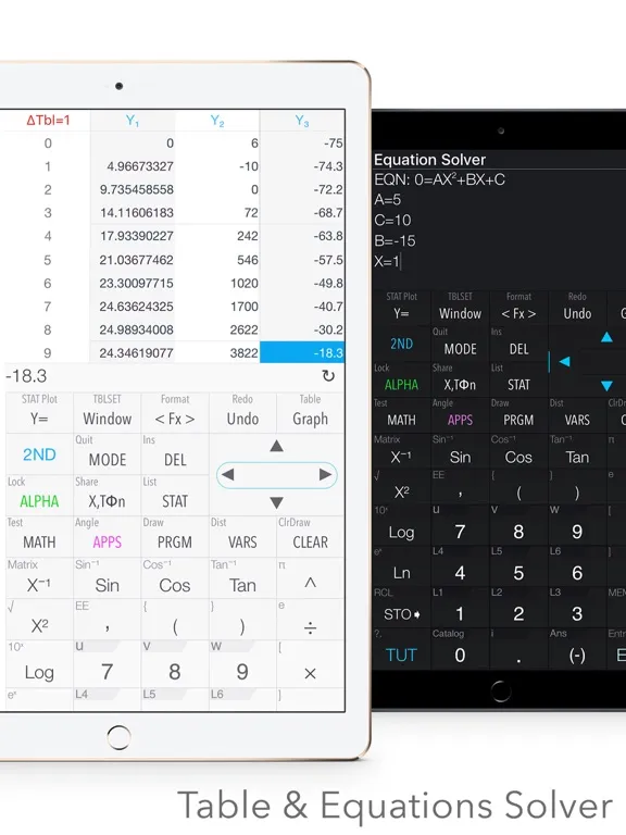 Graphing Calculator Plus iPad  Screenshots