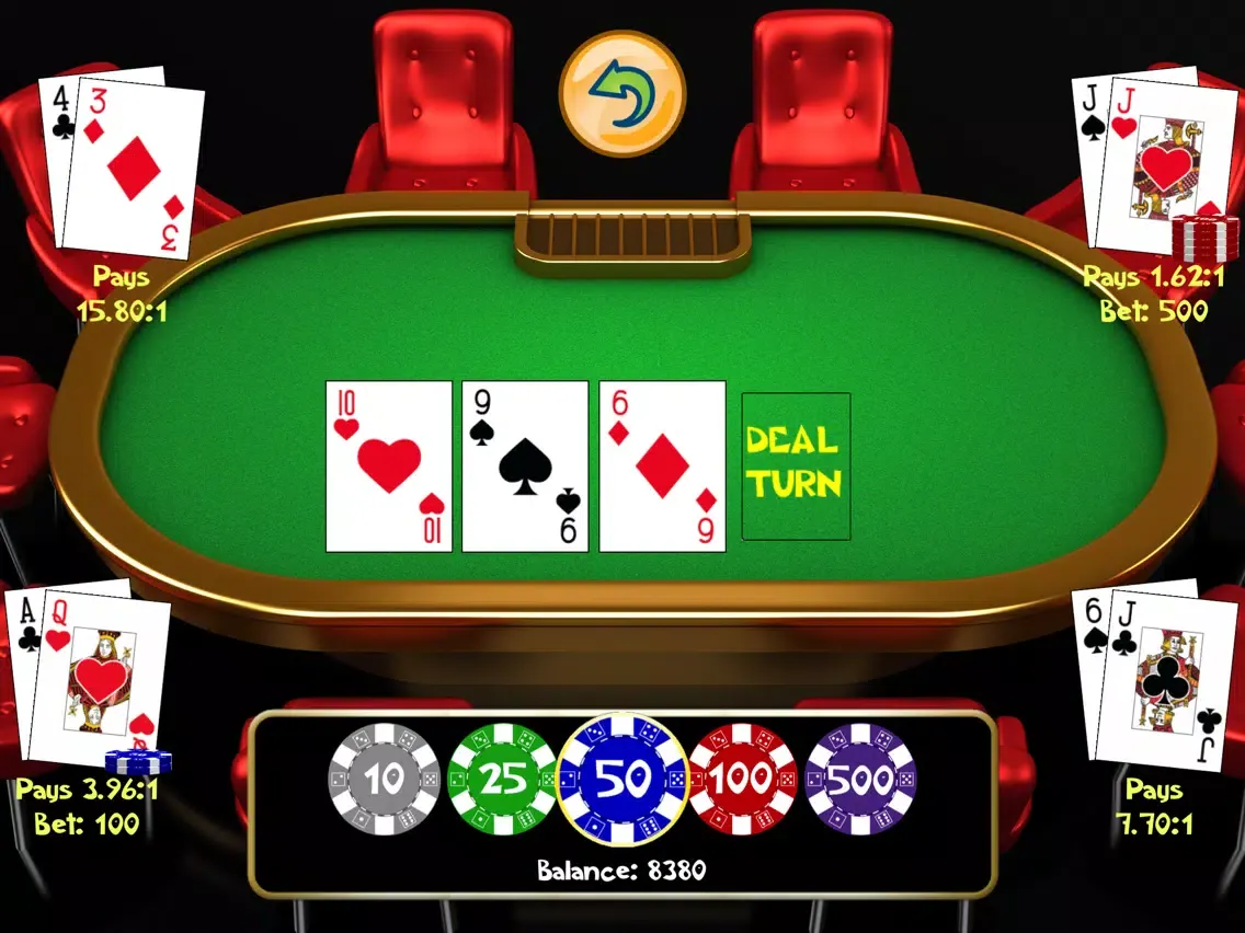 Capturas de tela do Poker Master - Poker Game iPad 