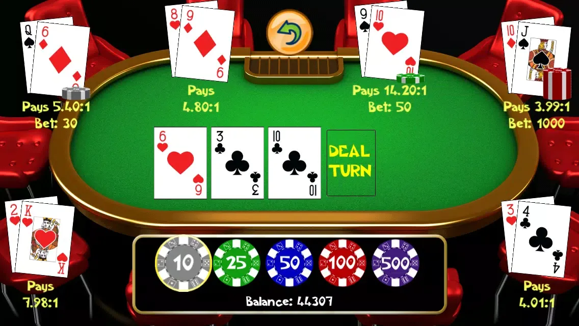 Capturas de tela do Poker Master - Poker Game