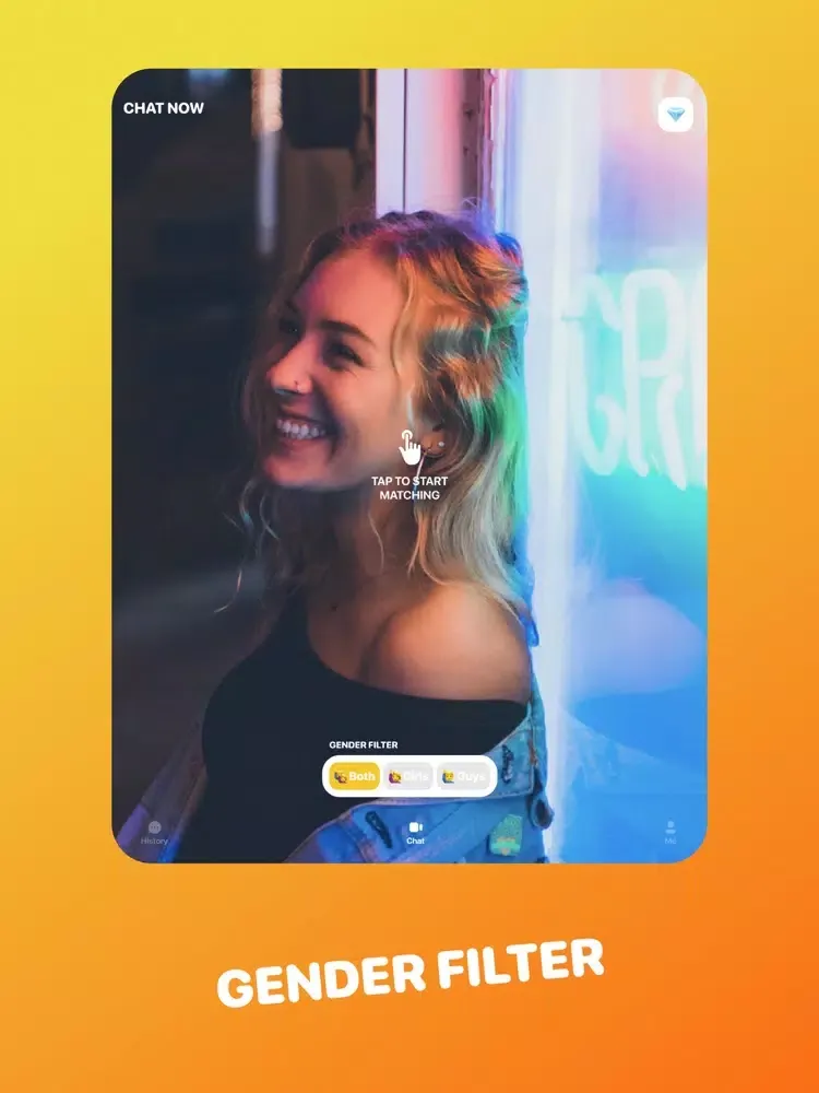 صور HOOYA - Fun Live Video Chat iPad 
