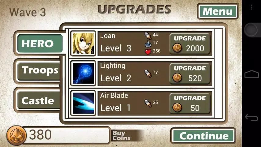 Army of Goddess Defense Screenshots