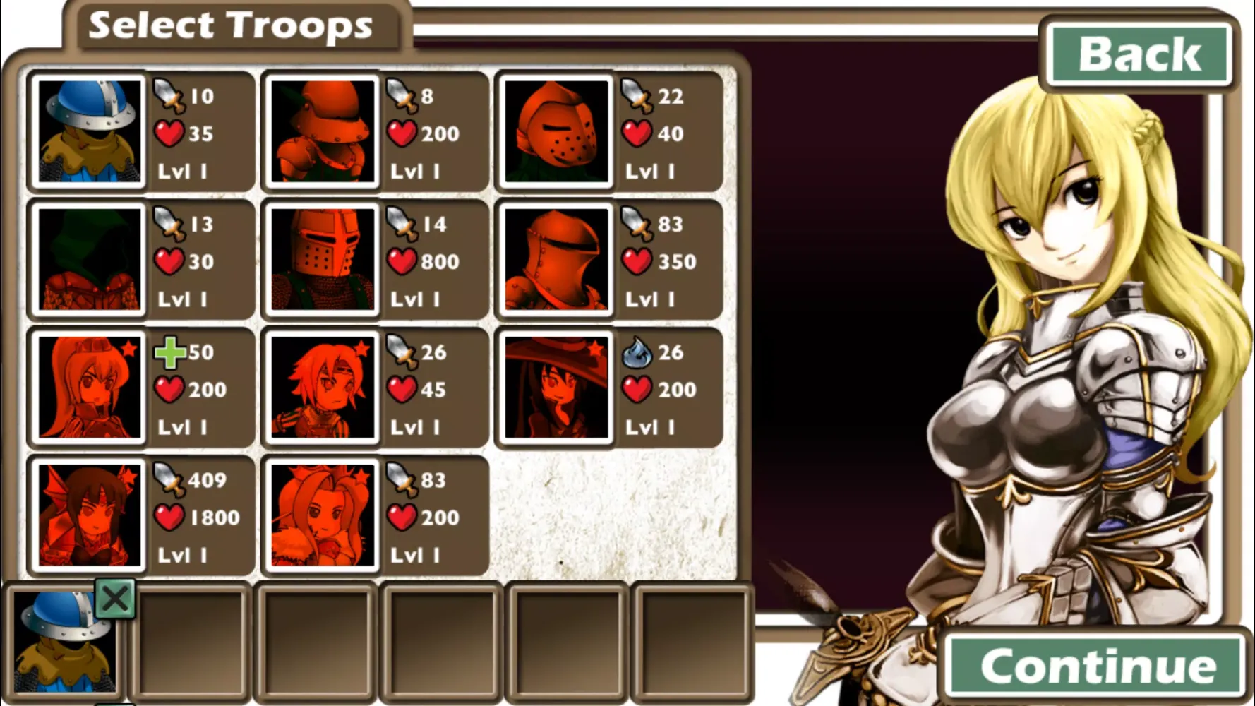 Army of Goddess Defense Screenshots