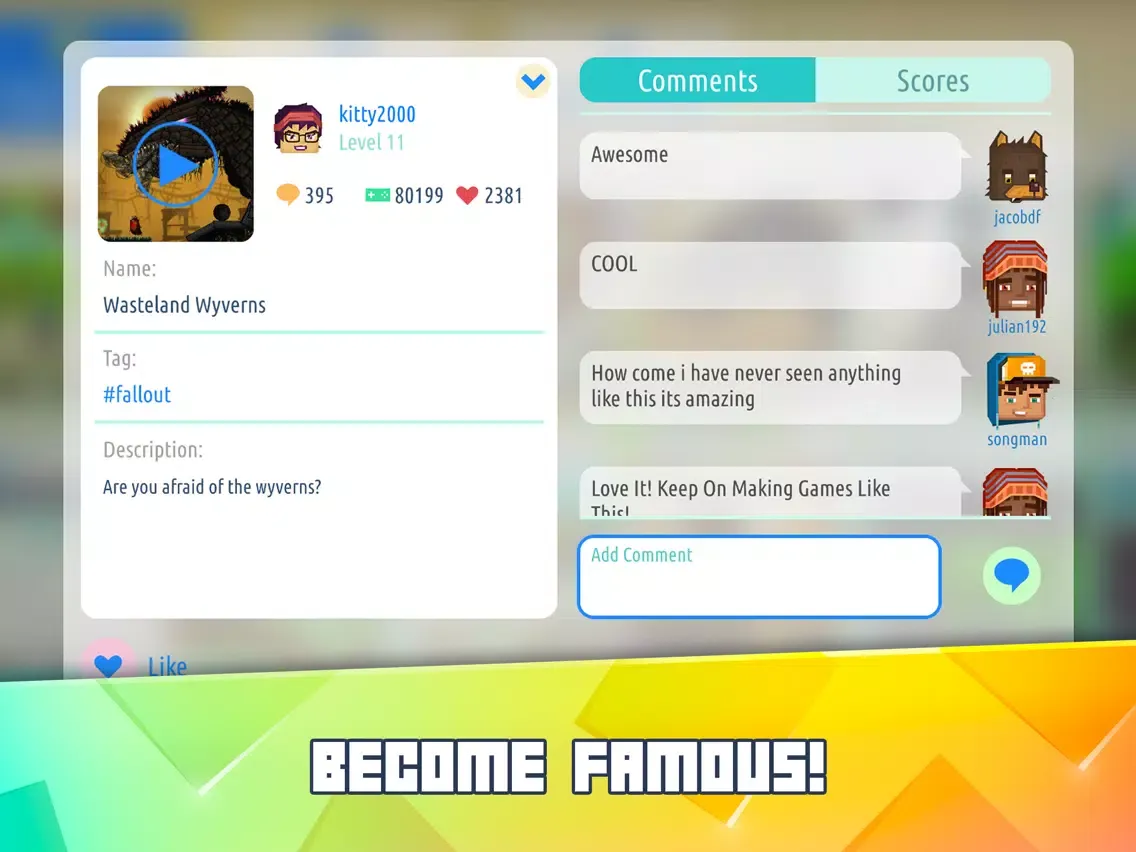 Tangkapan layar Createrria 2: Craft Your Games iPad 