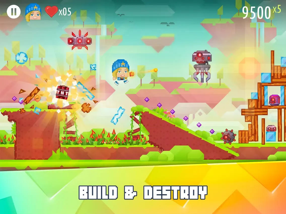Tangkapan layar Createrria 2: Craft Your Games iPad 