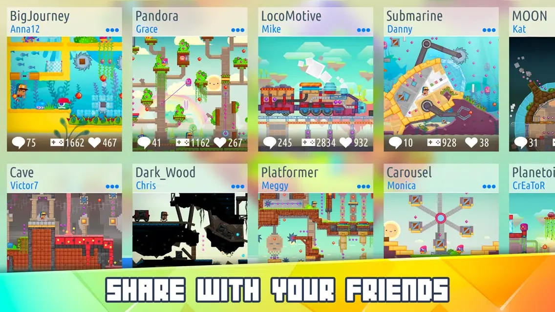 Tangkapan layar Createrria 2: Craft Your Games