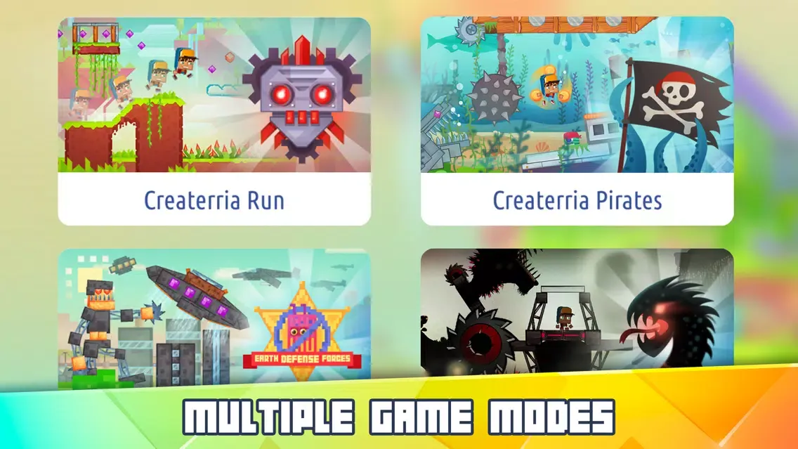 Tangkapan layar Createrria 2: Craft Your Games