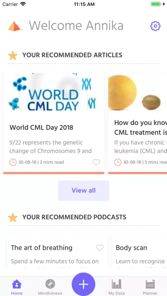 Screenshot di CML Life