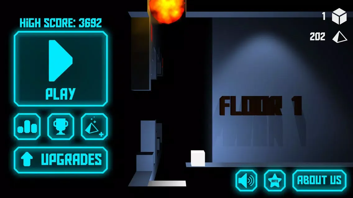 Capturas de pantalla de Cube Run - The Dark Building