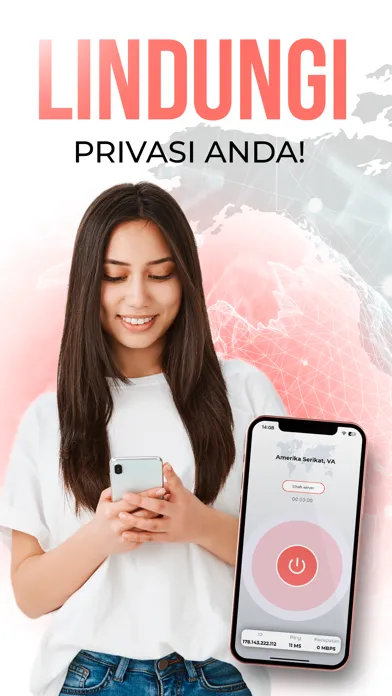 VPN Indonesia – Secure & Fast スクリーンショット