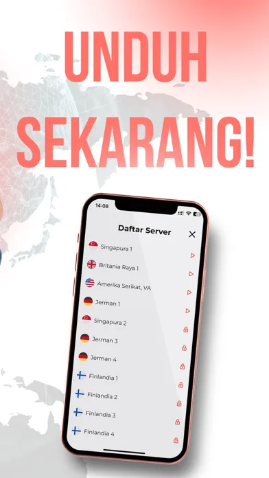 VPN Indonesia – Secure & Fast スクリーンショット