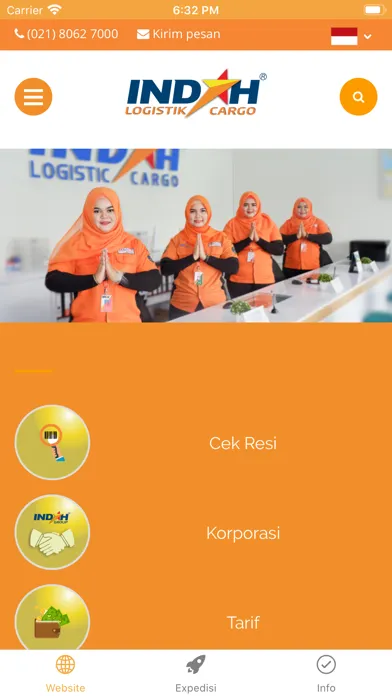 Zrzuty ekranu Indah Online