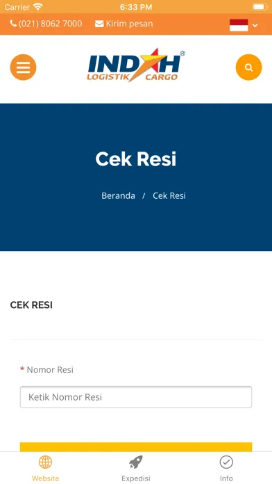 Zrzuty ekranu Indah Online