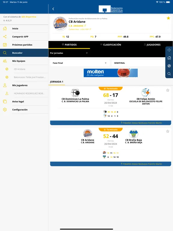 Afición  FCB iPad  Ekran Görüntüleri