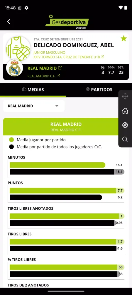 Скриншоты Afición GESDEPORTIVA