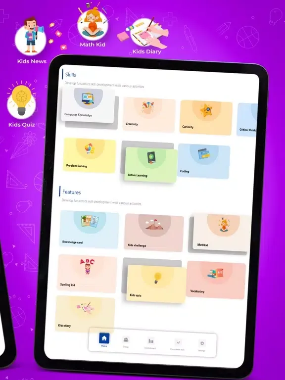 ภาพหน้าจอของ KidsBuddy - Education App iPad 