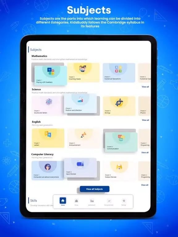 ภาพหน้าจอของ KidsBuddy - Education App iPad 