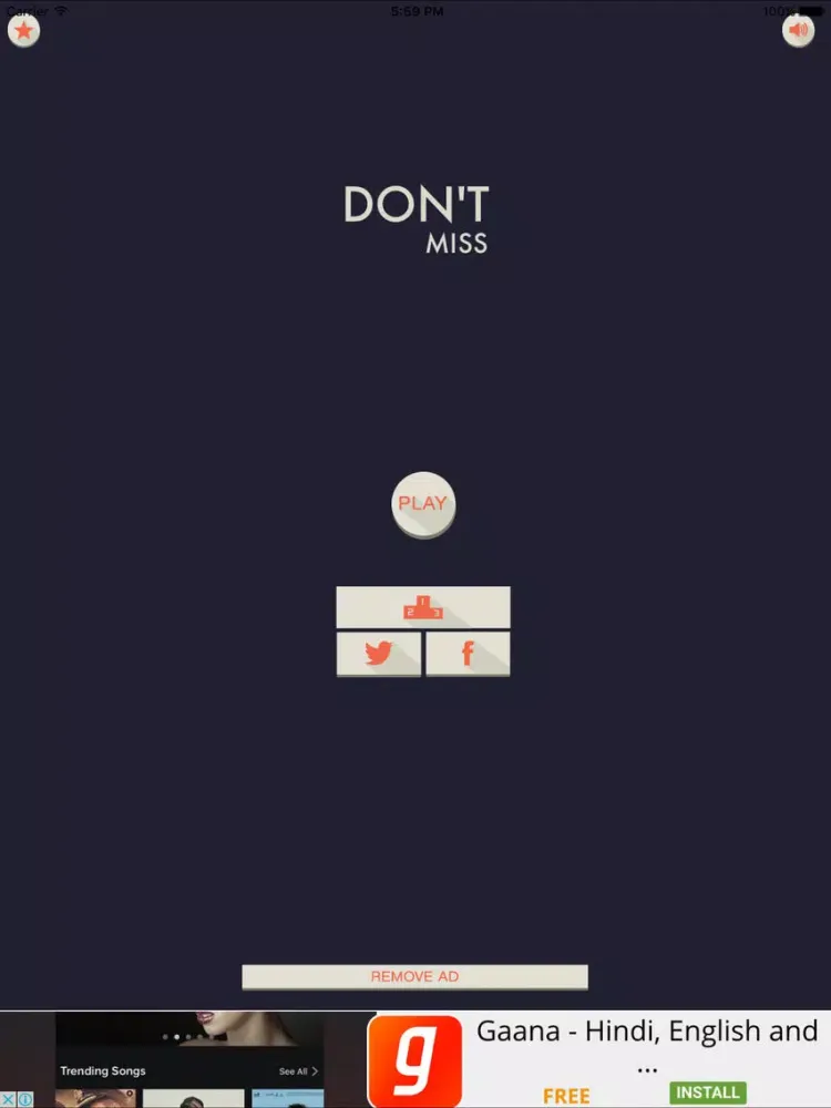 Don't Miss - Speed Dots Game iPad  স্ক্রিনশট