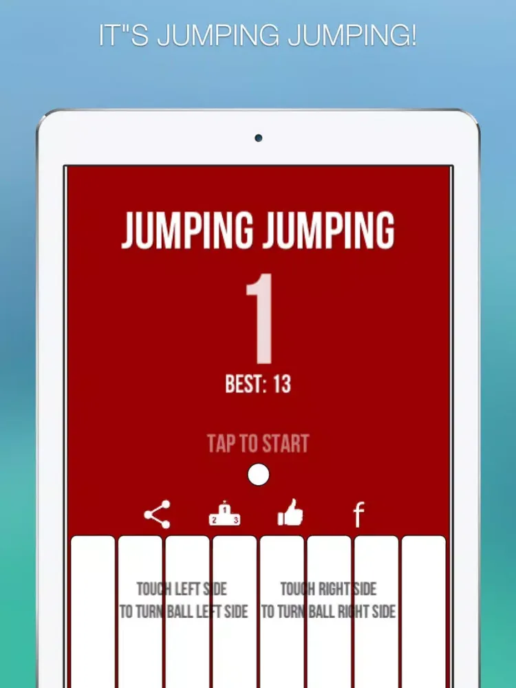 Jumping Jumping - Just don't fall iPad Screenshots