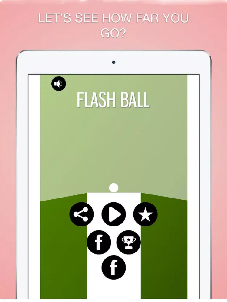 Flash Ball - The Unstoppable iPad  Screenshots