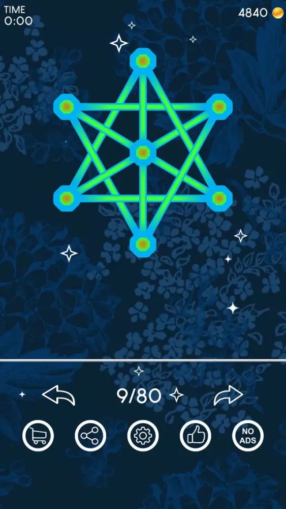 Tangkapan skrin Treksit - Untangle puzzle