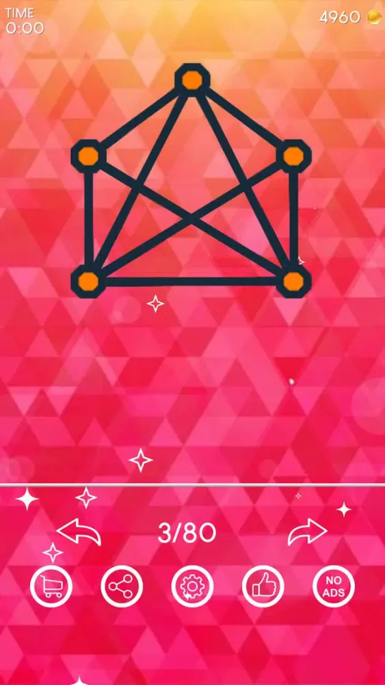 Tangkapan skrin Treksit - Untangle puzzle