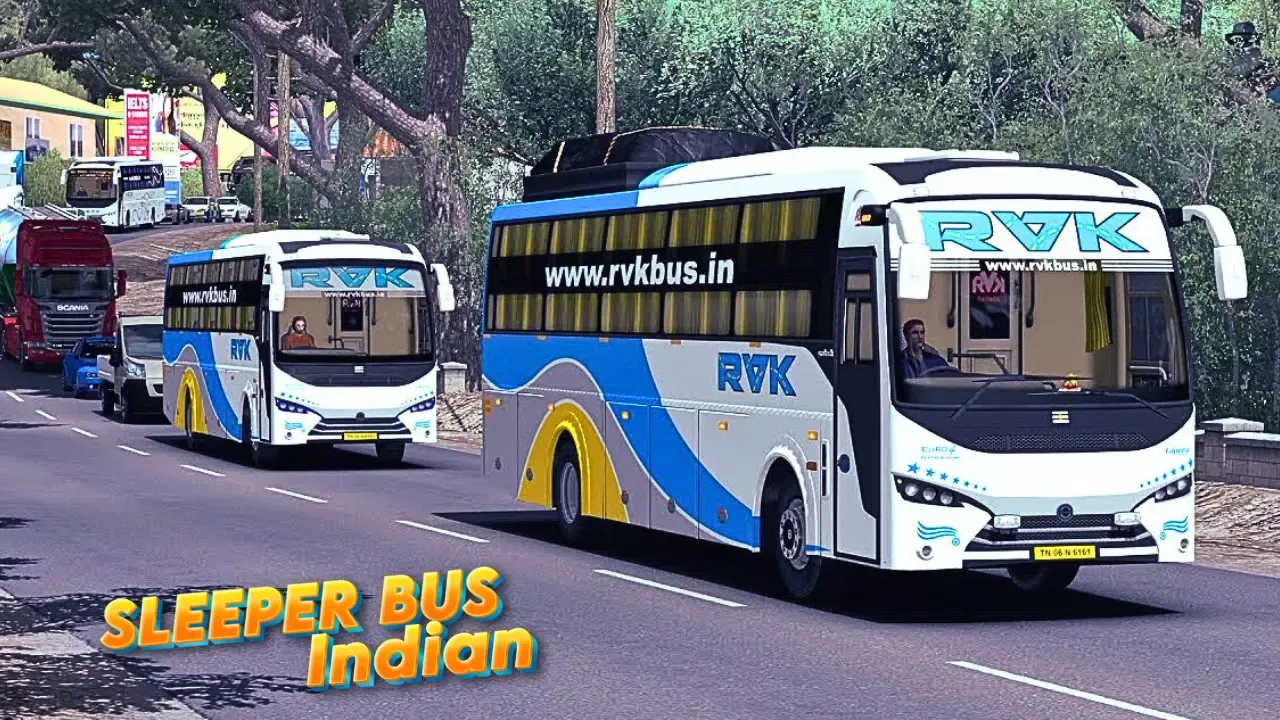 Indian Sleeper Bus Mod Bussid应用截图