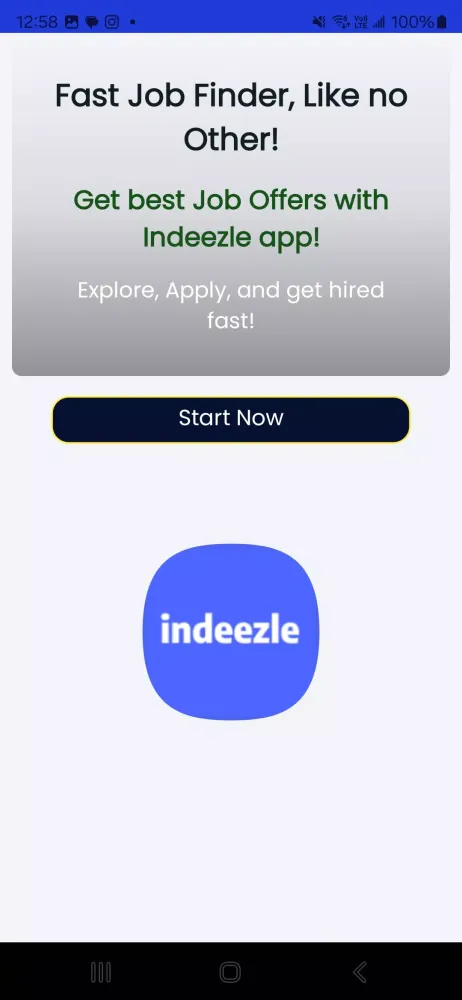Indeezle - Fast Job Search App Screenshots