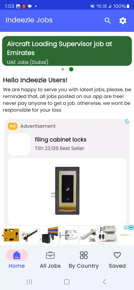 Indeezle - Fast Job Search App Screenshots