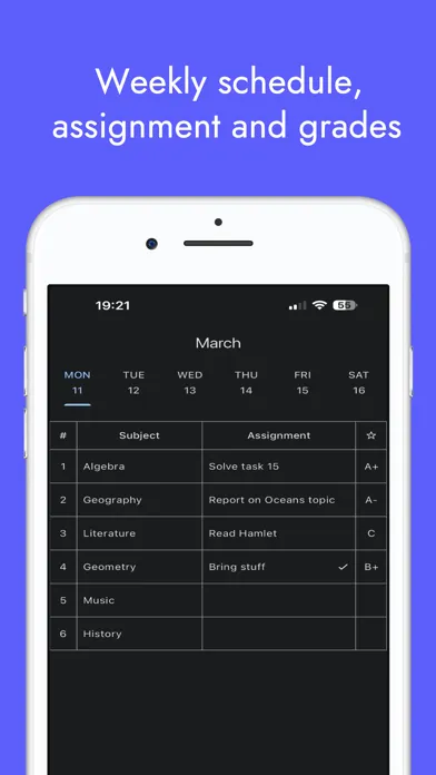Homework Planner: Plan & Study Screenshots