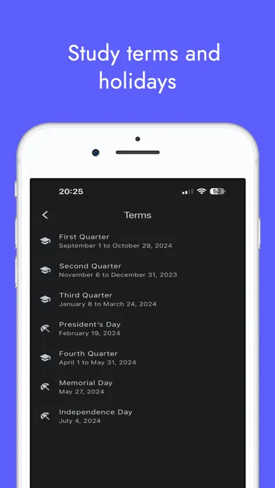 Homework Planner: Plan & Study Screenshots