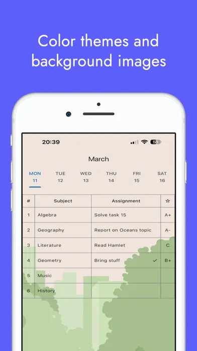 Homework Planner: Plan & Study Screenshots