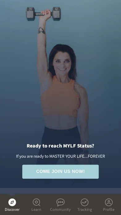 Screenshot di MYLF Fitness