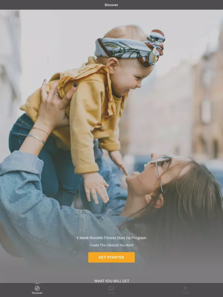 MumMe Fitness iPad  স্ক্রিনশট