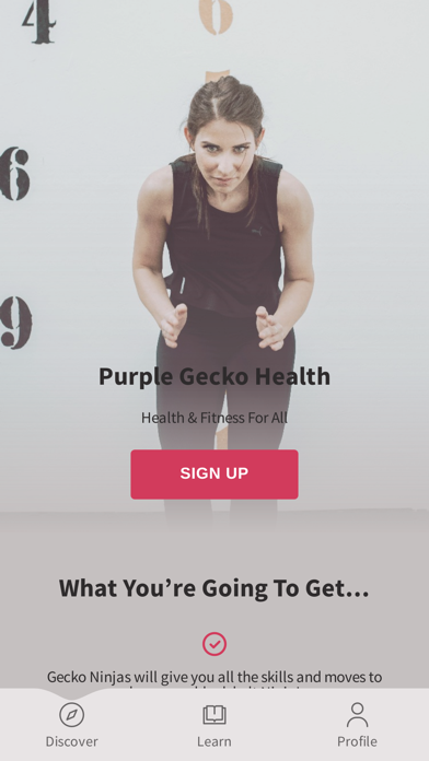 Purple Gecko Health Screenshots