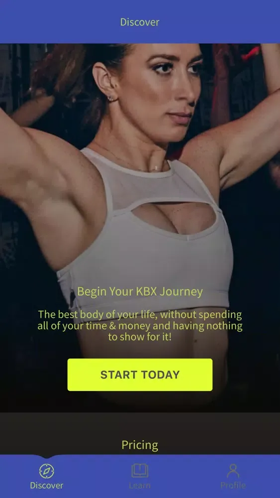 Capturas de tela do KBX Fit