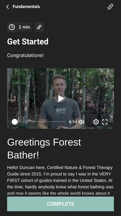 Capturas de pantalla de Forest Bathing Life