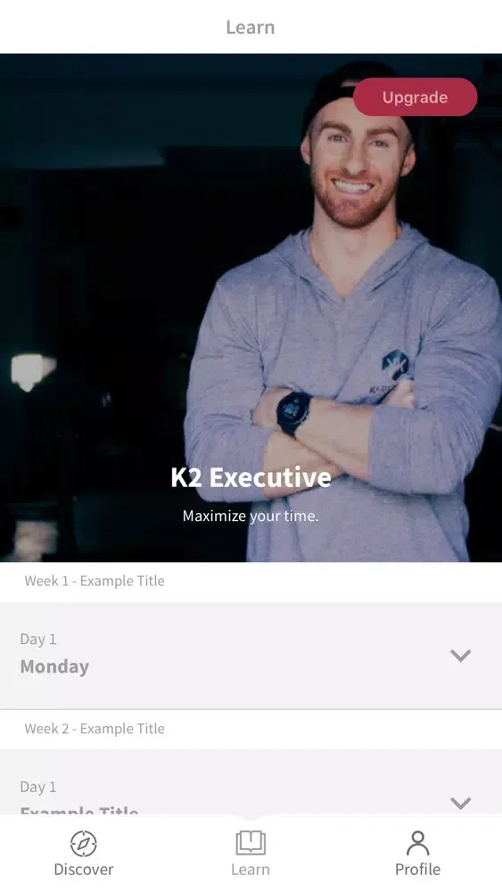 ภาพหน้าจอของ K Squared Fitness