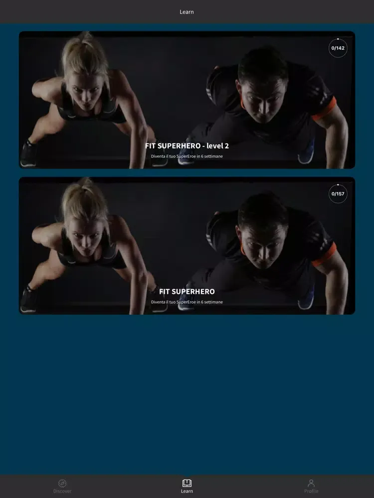 FIT SUPERHERO iPad  스크린샷