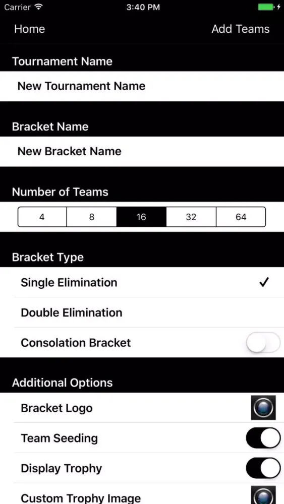Скриншоты Bracket Maker Pro