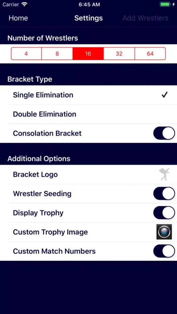 صور Wrestling Bracket Maker