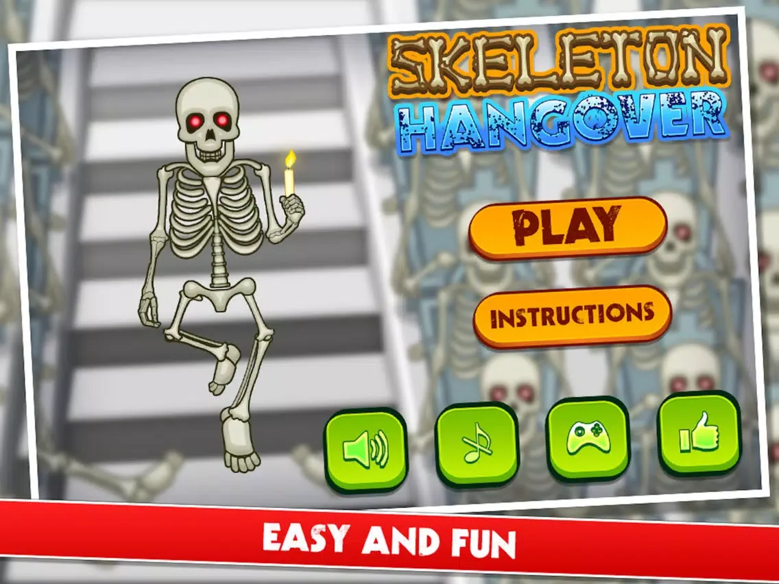 Skeleton Hangover iPad  سکرین شاٹس