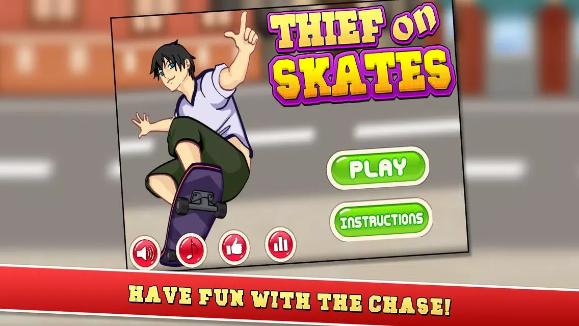 Tangkapan skrin Thief on Skates