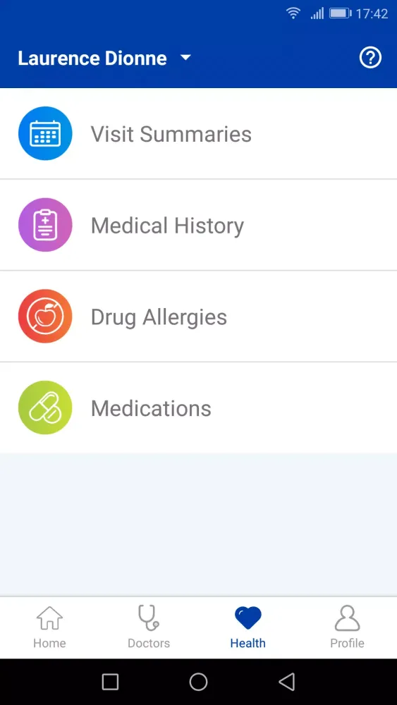 Zrzuty ekranu Doctors Care