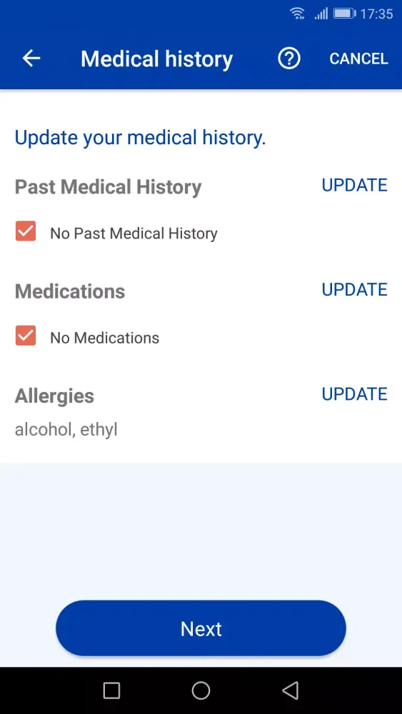 Zrzuty ekranu Doctors Care