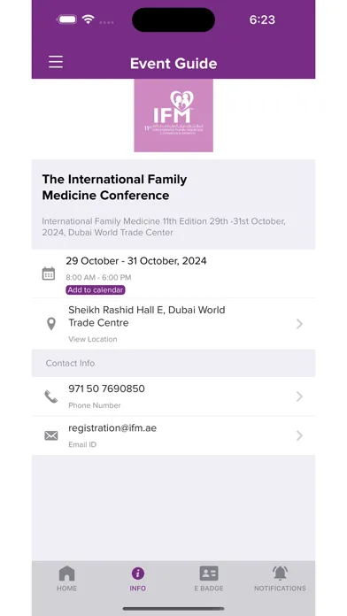 Zrzuty ekranu IFM - Intl. Family Medicine