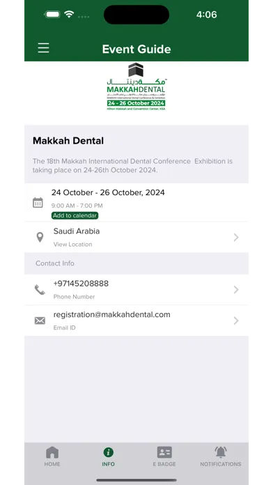 ภาพหน้าจอของ Makkah Dental