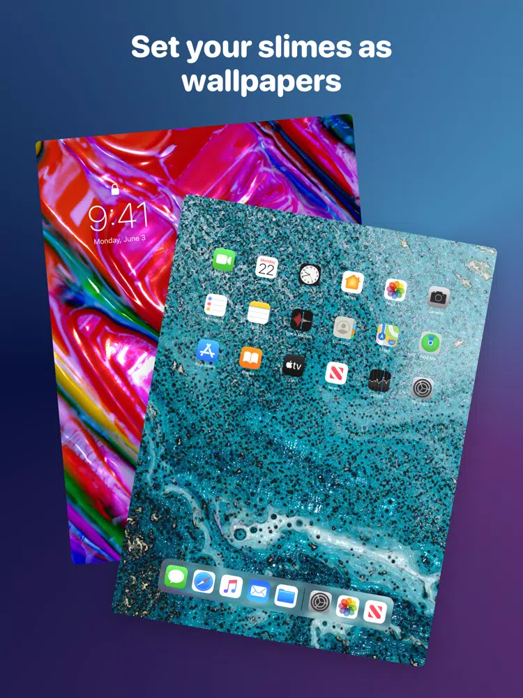 Jelly: ASMR, Slime Simulator iPad  Screenshots