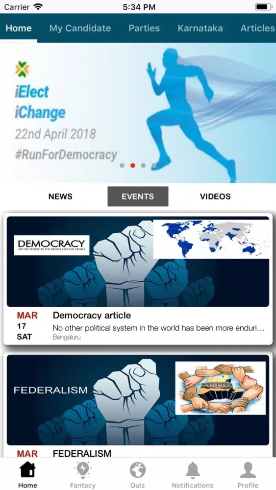 Скриншоты iELECT-INDIA