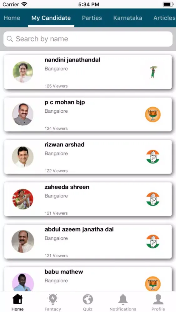 Скриншоты iELECT-INDIA