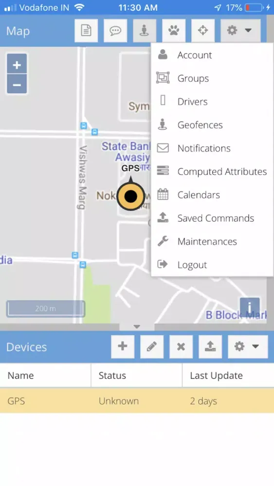 Capturas de pantalla de Akari GPS Tracker